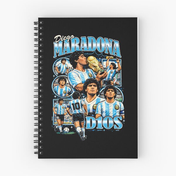 Item preview, Diego Maradona 90s Vintage Bootleg Style Football Soccer Art designed and sold by PaulTSchafer.