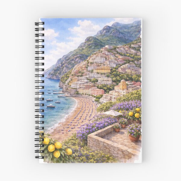 Item preview, Positano Italy Watercolor designed and sold by TKimerer.