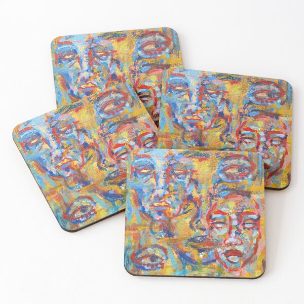 Item preview, Many faces painting  designed and sold by M4YARTMUSIC.