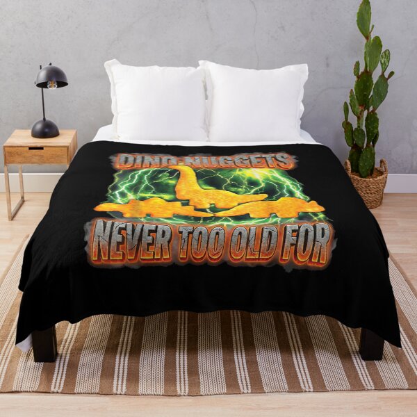 Item preview, Dino Nuggets Bootleg 90s Never Too Old for Dino Nuggets designed and sold by PaulTSchafer.