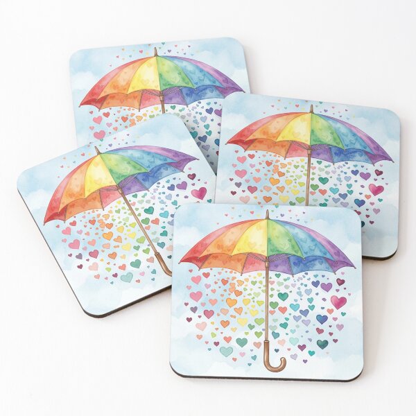 Item preview, Rainbow umbrella designed and sold by Lenock.