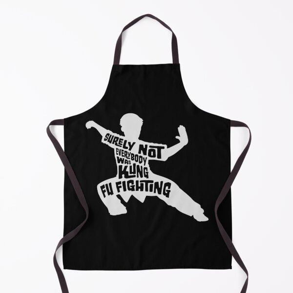 Item preview, Surely Not Everybody Was Kung Fu Fighting Funny Quote designed and sold by shirt-o-mat.
