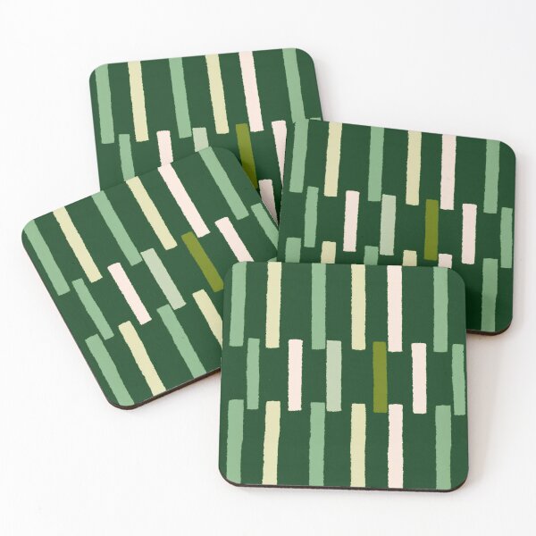 Item preview, Sage Green Geometric Stripe Pattern designed and sold by bubblegoth.
