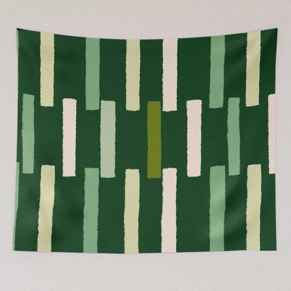 Item preview, Sage Green Geometric Stripe Pattern designed and sold by bubblegoth.