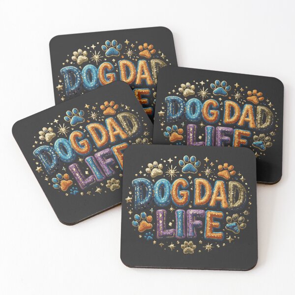 Item preview, Dog Dad Life designed and sold by PawPlanetPro.