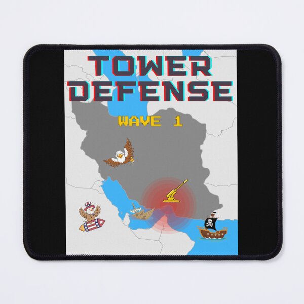 Item preview, Tower Defense Middle East Map Shirt Funny Strategy War Meme T-Shirt Gamer Humor Gift designed and sold by E20STUDIO.