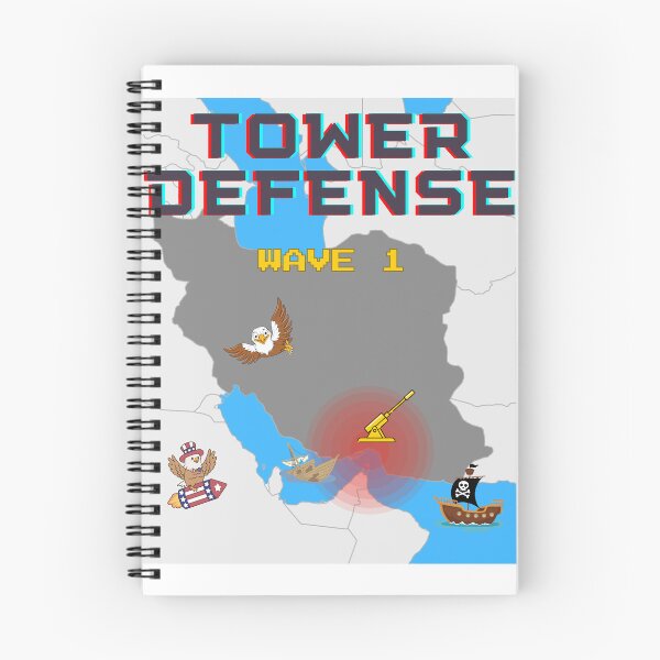 Item preview, Tower Defense Middle East Map Shirt Funny Strategy War Meme T-Shirt Gamer Humor Gift designed and sold by E20STUDIO.