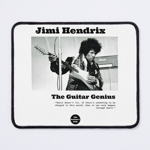 Item preview, Jimi Hendrix: The Guitar Genius designed and sold by The Rockstar's Café.