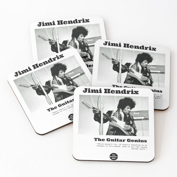 Item preview, Jimi Hendrix: The Guitar Genius designed and sold by The Rockstar's Café.
