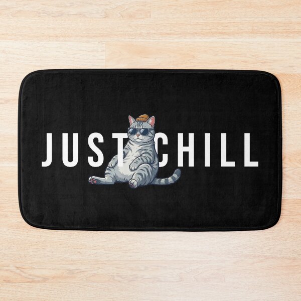 Item preview, Just Chill - Cool Sunglasses Cat Vibes designed and sold by pawcuddle.