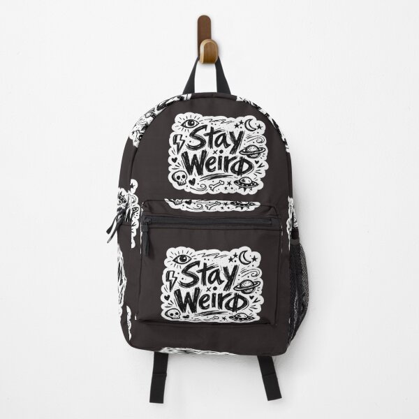 Aperçu de l'œuvre Autocollant esthétique rétro « Stay Weird » créée et vendue par irfanshikh.