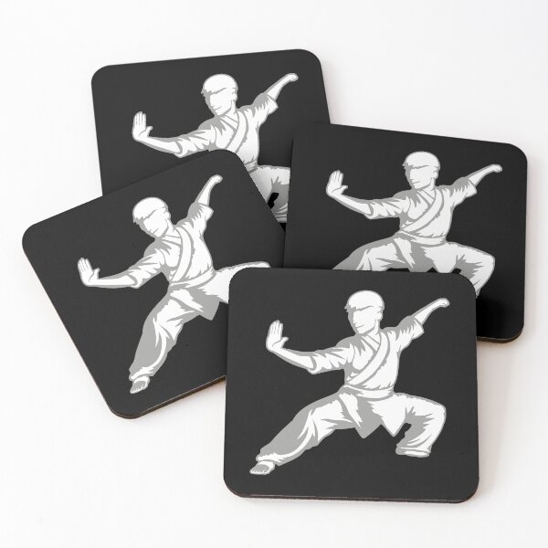 Item preview, Kung Fu Fighter Martial Arts Action Pose Attack Stance designed and sold by shirt-o-mat.