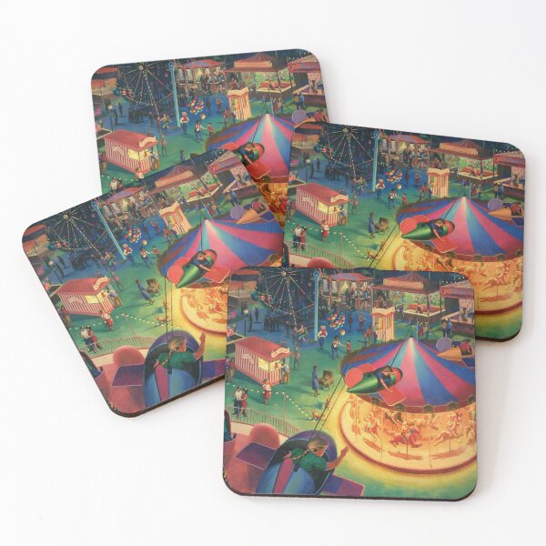 Item preview, Vintage Friendly's Carnival Mural designed and sold by Tonyv773.