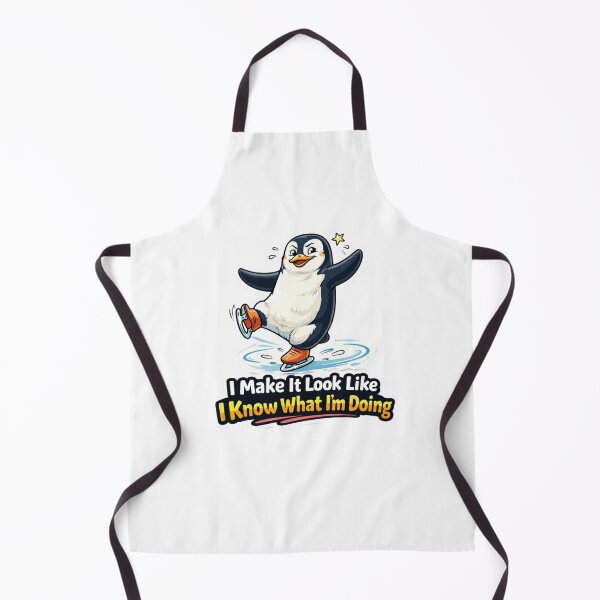 Item preview, Funny Penguin Meme – I Make It Look Like I Know What I’m Doing designed and sold by Gentlestate.