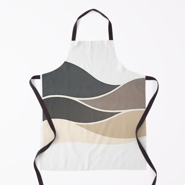 Item preview, Abstract Neutral Waves Modern Minimalist Design designed and sold by Daily Spark Designs.