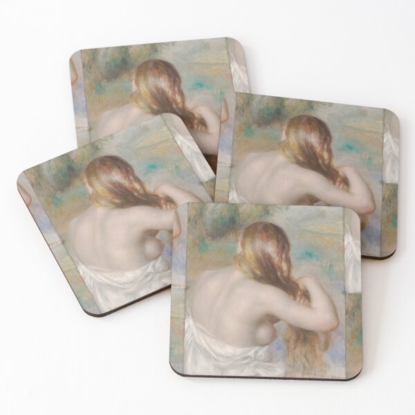 Item preview, Copy of Before the Bath Avant Le Bain by Pierre-Auguste Renoir: Impressionist Nude Poster designed and sold by artofuniverse.