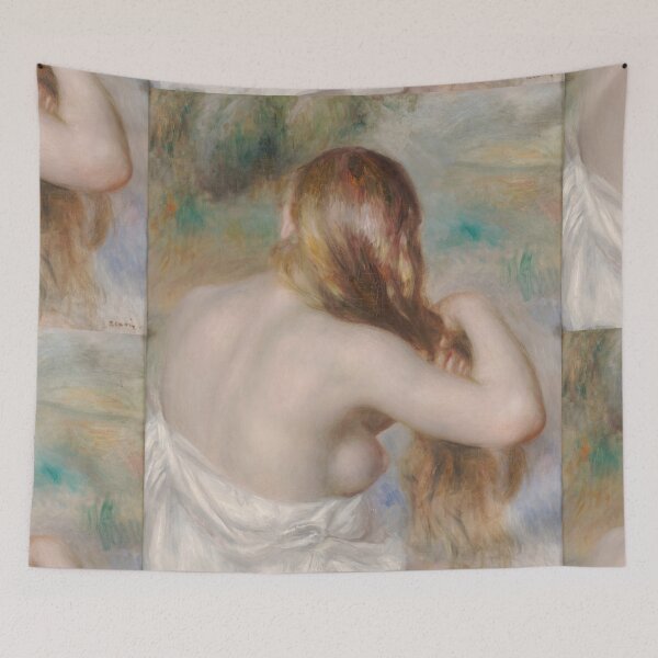 Item preview, Copy of Before the Bath Avant Le Bain by Pierre-Auguste Renoir: Impressionist Nude Poster designed and sold by artofuniverse.