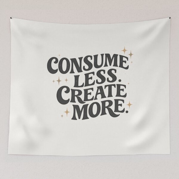 Item preview, Consume Less. Create More (V1) designed and sold by StudioNigredo.