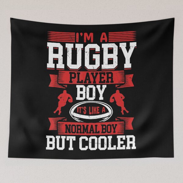Item preview, I’m A Rugby Player Boy Funny Rugby Quote Cool Sports  designed and sold by GabrieSketcham.