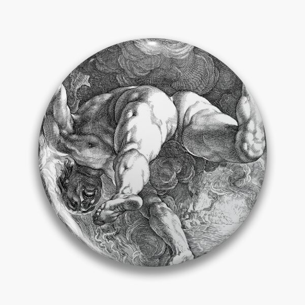 Item preview, The Fall of Icarus — Vintage Engraving, Greek Mythology, Antique Illustration designed and sold by CLC54.