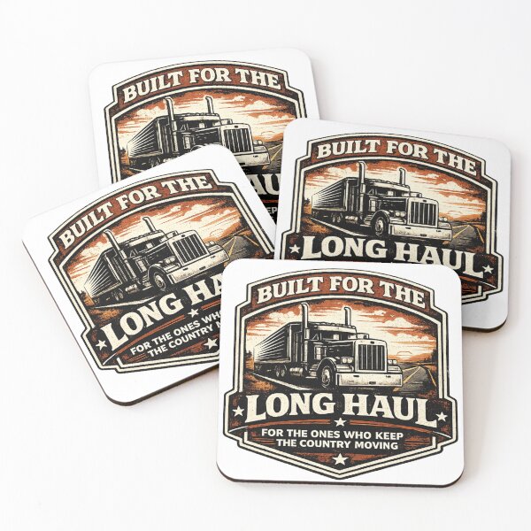 Item preview, Built for the Long Haul Trucker Design designed and sold by CoyoteSteelRd.
