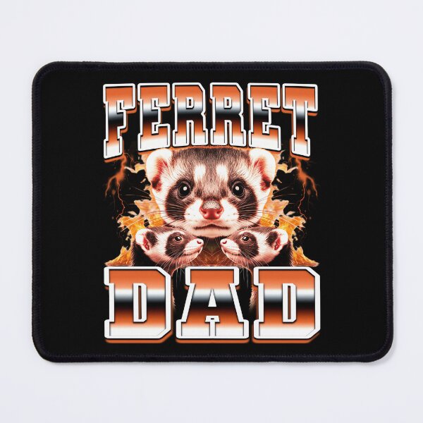 Item preview, Ferret Dad Pet Father's Day 90s Bootleg Style designed and sold by PaulTSchafer.