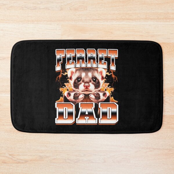 Item preview, Ferret Dad Pet Father's Day 90s Bootleg Style designed and sold by PaulTSchafer.