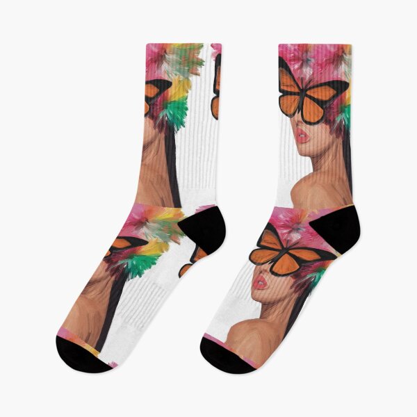 Item preview, BUTTERFLY AND FLOWER WOMEN designed and sold by Giovanna Gil Alves.