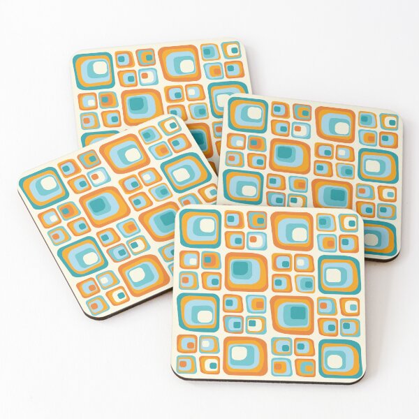 Item preview, Mid Century Modern Abstract Shapes - Colorful designed and sold by JMgraphic.