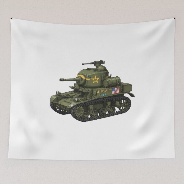 Item preview, SD TANKS – Strength on Solid Ground designed and sold by RAWLIFEGRAPHIC.