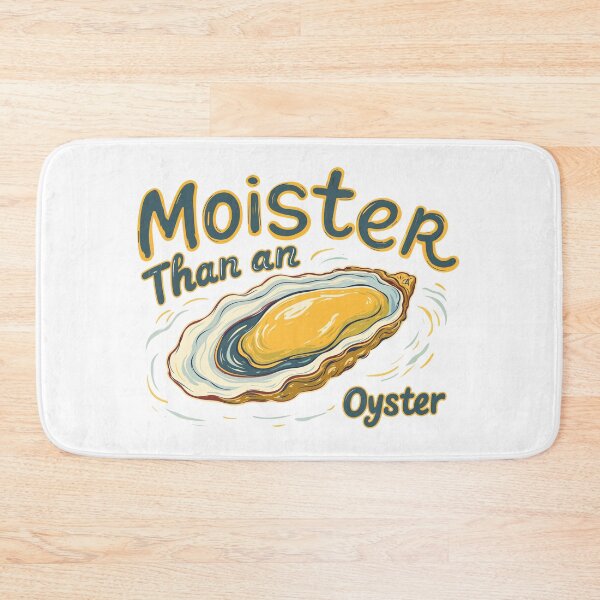 Item preview, Moister Than an Oyster Funny Retro Shellfish  designed and sold by TeeARTHY.