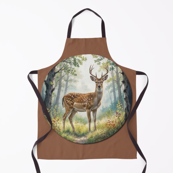Item preview, A deer in the forest designed and sold by Ratatosk-AI.