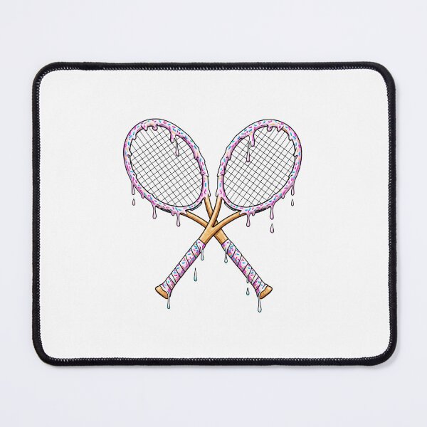 Item preview, Dripping Tennis Rackets Cute Sprinkles Style designed and sold by WayTBeenkenArt.