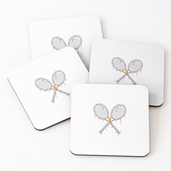 Item preview, Dripping Tennis Rackets Cute Sprinkles Style designed and sold by WayTBeenkenArt.