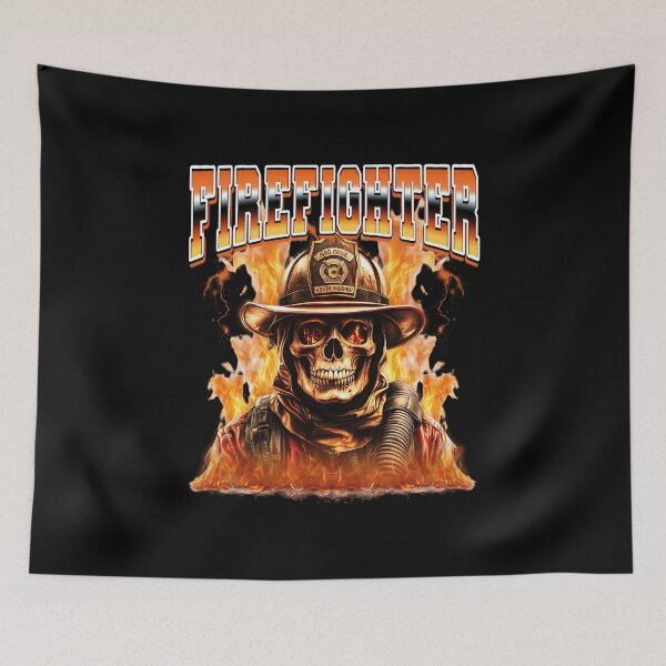 Item preview, Firefighter Firefighting 90s Bootleg Style designed and sold by PaulTSchafer.