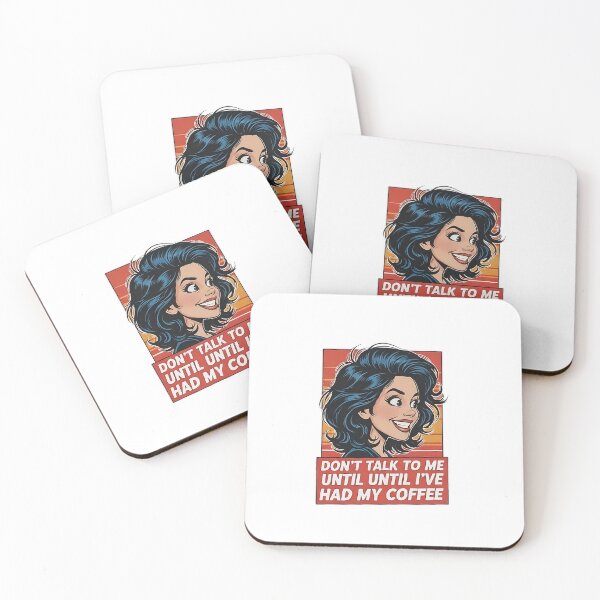 Item preview, Don't Talk To Me Until I've Had My Coffee designed and sold by SimonFernando.