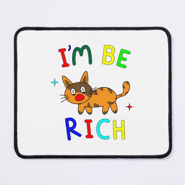 Item preview, Rich Cat Funny Cat designed and sold by AkurartVisArt.