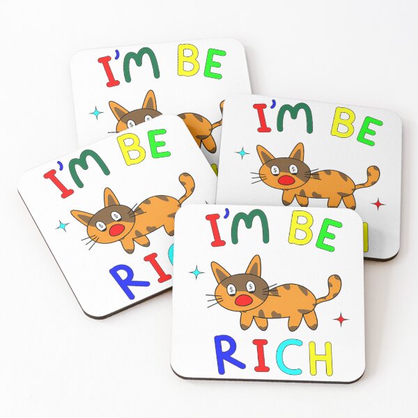 Item preview, Rich Cat Funny Cat designed and sold by AkurartVisArt.