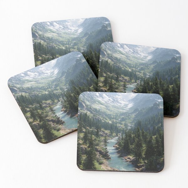 Item preview, River Landscape designed and sold by NicolasGlowArt.