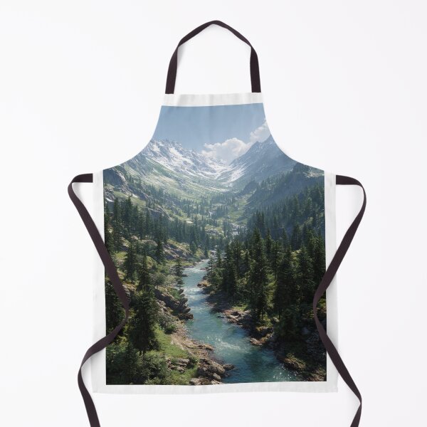 Item preview, River Landscape designed and sold by NicolasGlowArt.