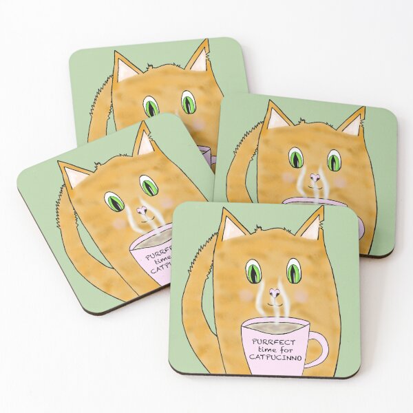 Item preview, Catpuccino designed and sold by emiliabuntz.