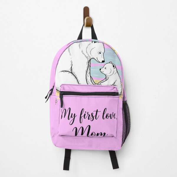 Item preview, My First Love, Mom – Mother and Baby Bears Playing on the Beach designed and sold by Sea Gem.
