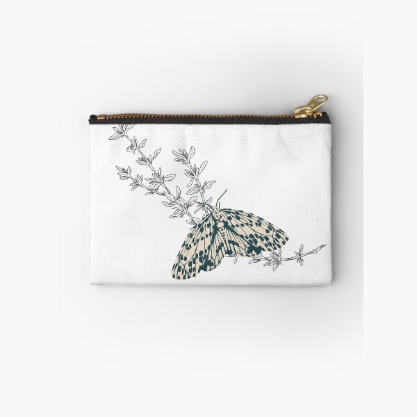 Item preview, Minimal Moth Botanical Gothic Aesthetic designed and sold by GraveyardGlam.