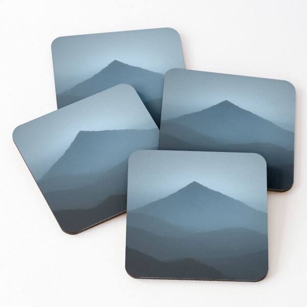 Item preview, Foggy Mountains designed and sold by NicolasGlowArt.
