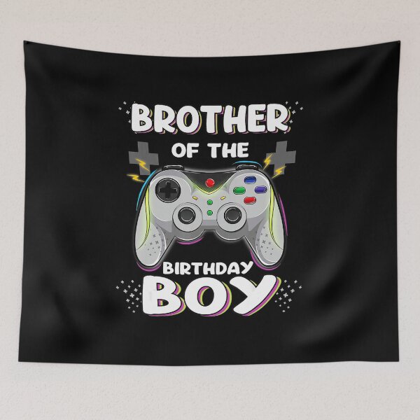 Item preview, Brother of the Birthday Boy Gamer Party Controller  designed and sold by FGTV2021.