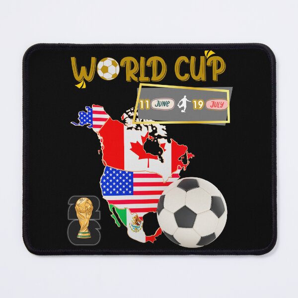 Item preview, World Cup 2026 North America USA Canada Mexico Soccer Fan designed and sold by E20STUDIO.
