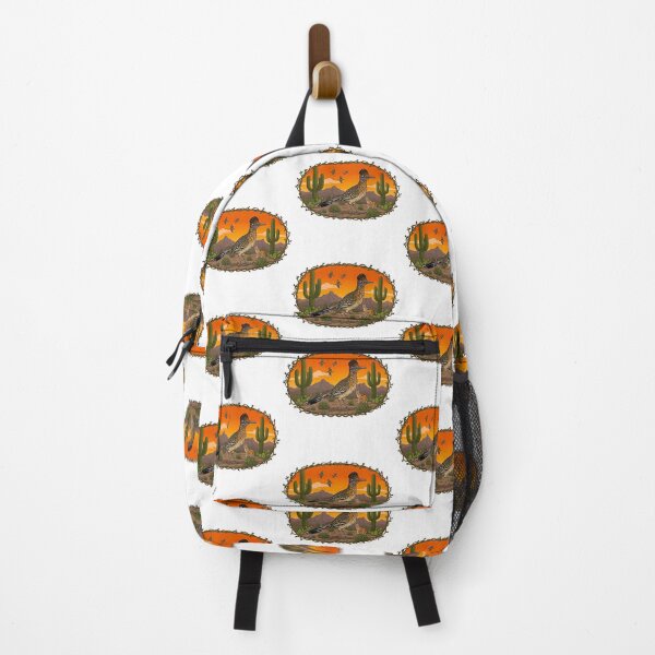 Item preview, Roadrunner in Southwest Desert with Saguaro Cactus designed and sold by TeeARTHY.