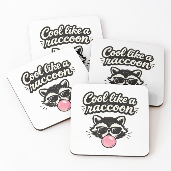 Item preview, Cool Raccoon Urban Style Illustration designed and sold by AlvelinaCP.