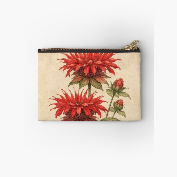 Item preview, Vintage Monarda Botanical Print – Bee Balm Wildflower Antique Floral Wall Art designed and sold by Darlin8888.