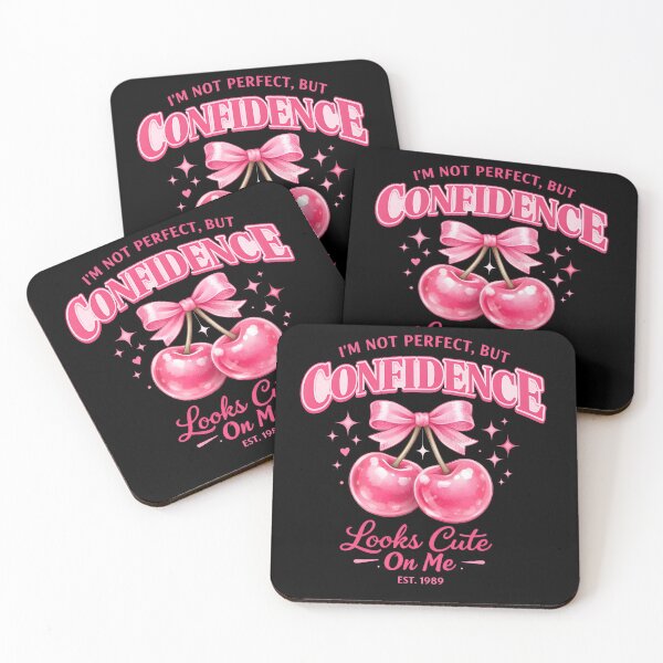 Item preview, Cherry Confidence – Cute Pink Aesthetic designed and sold by shopistic9999.